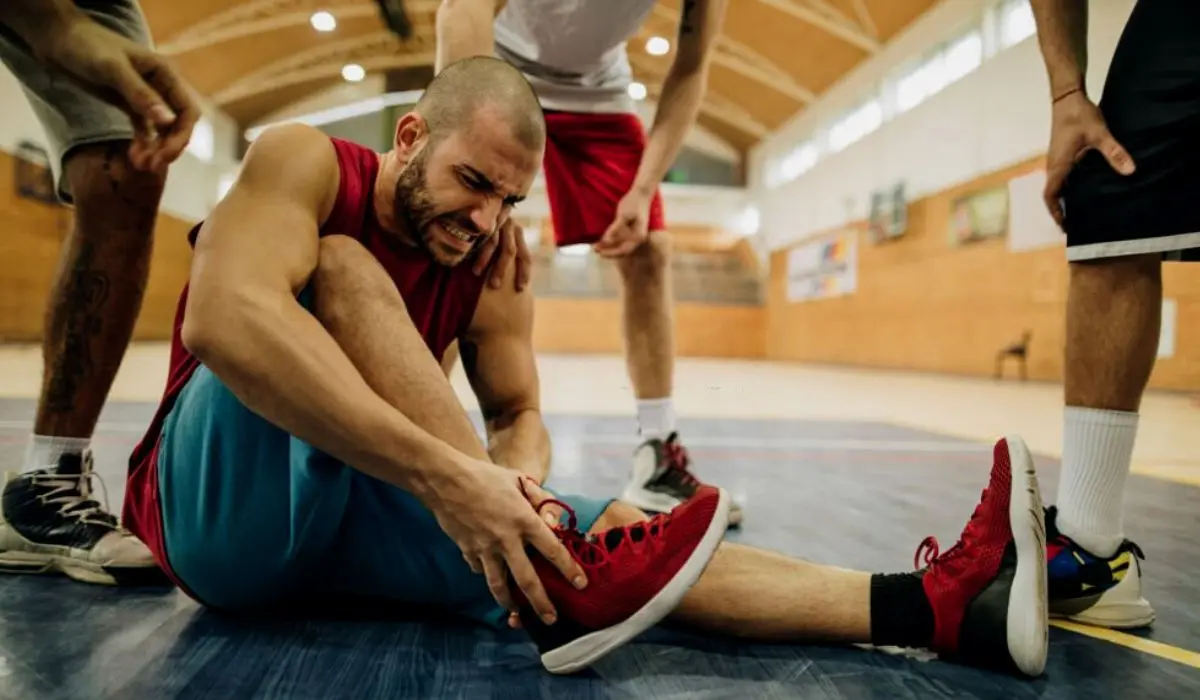 Basketball Player Ankle Injuries