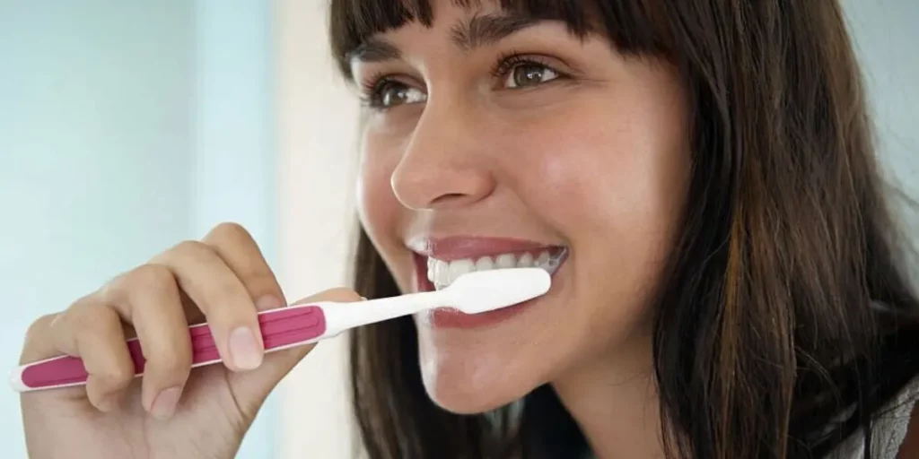 Using Toothbrush With Soft Bristles