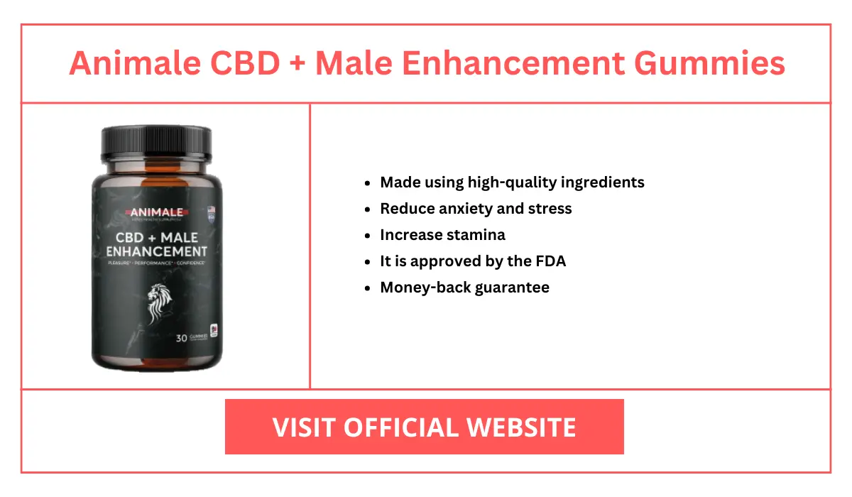 Animale CBD + Male Enhancement Gummies Overview