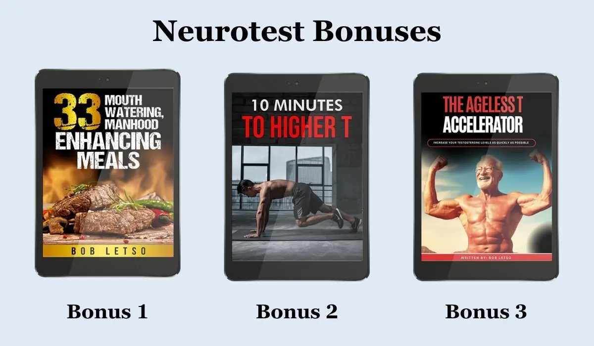 Neurotest Bonuses