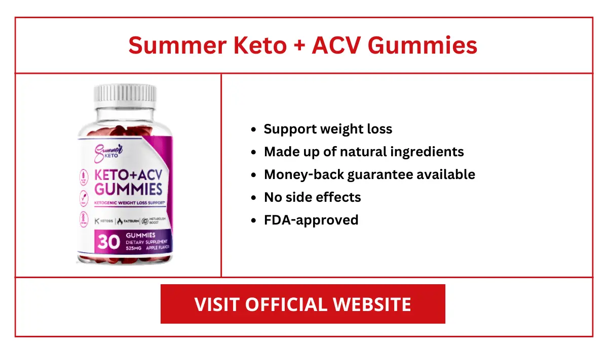 Summer Keto + ACV Gummies