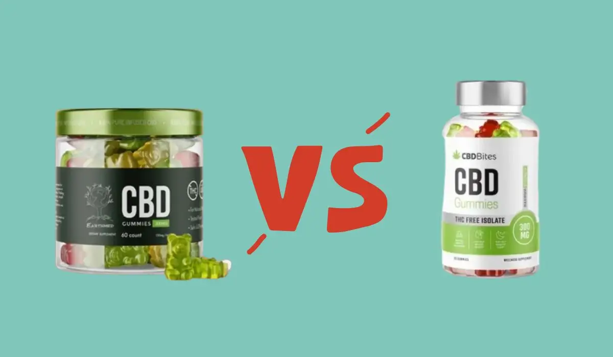 EarthMed CBD Gummies Vs CBD Bites CBD Gummies