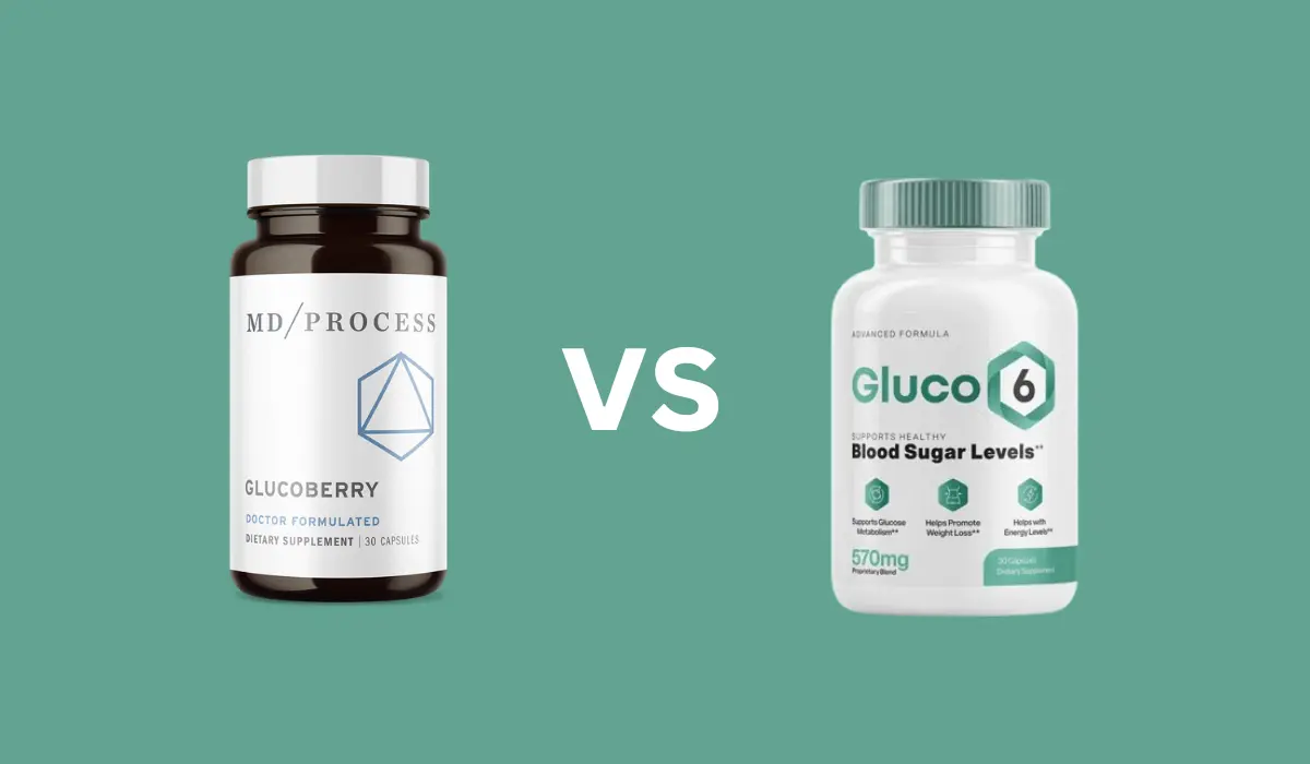 Glucoberry vs Gluco6 supplement